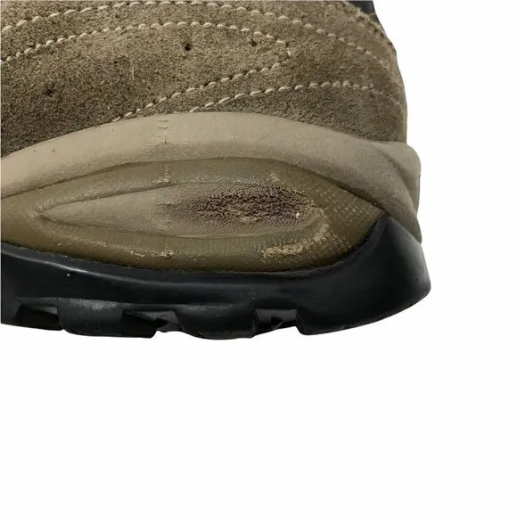 Asolo Mens Hiking Shoes Brown Orange Leather Mid Top Lace Up Waterproof 9.5 M