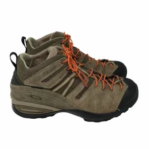 Asolo Mens Hiking Shoes Brown Orange Leather Mid Top Lace Up Waterproof 9.5 M