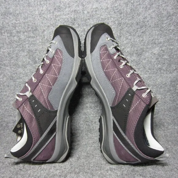 Asolo Pipe GV Gore-Tex Hiking Shoes Gray Purple Waterproof Outdoor Womens 7