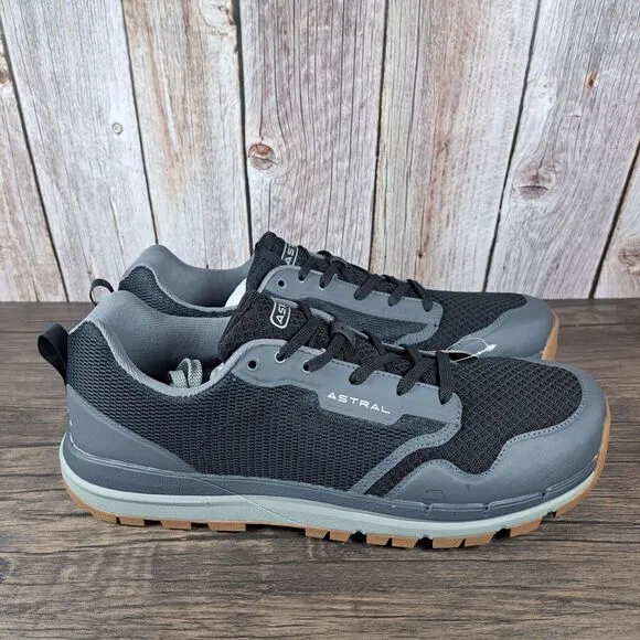 Astral TR1 Hiking Shoes Minimalist Quick Drying Men's Sz 13 Graphite Black NWOB