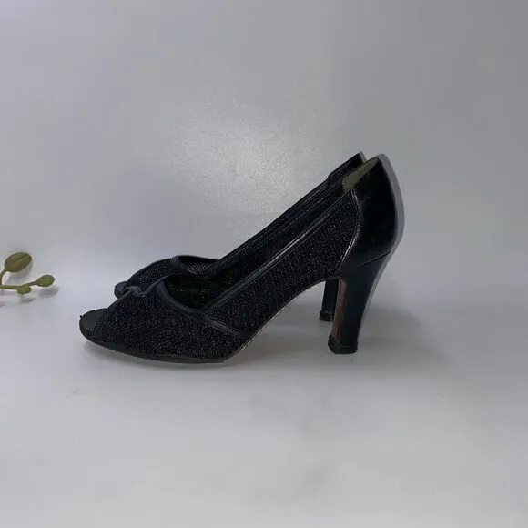 Authentic Louis Vuitton Heels Black
