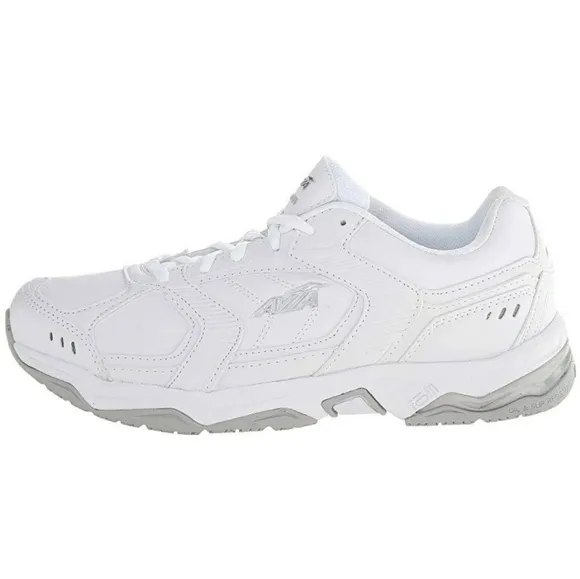 AVIA SHOES MEN'S STYLE A1439MWSV COLOR WHITE/STEEL size 8