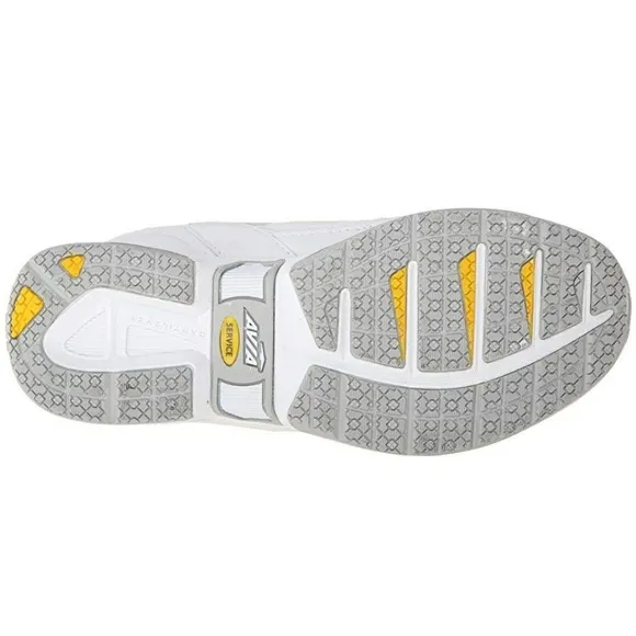 AVIA SHOES MEN'S STYLE A1439MWSV COLOR WHITE/STEEL size 8