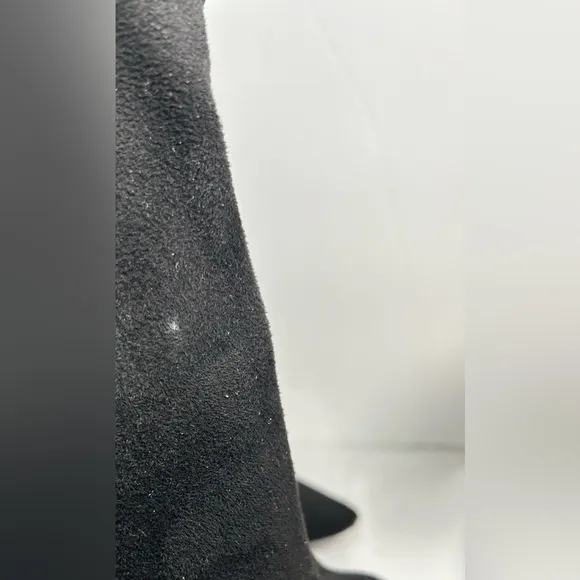 Badgley Mischka Mark   James Sock Boots Womens Black High Heel Pull On Sz 9
