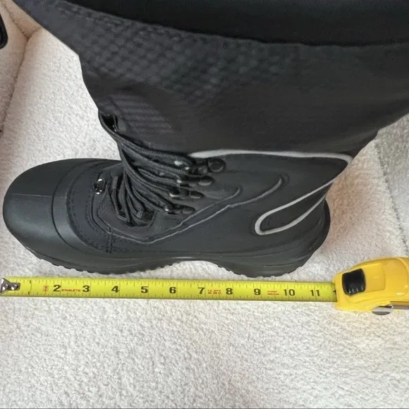 Baffin Flare Snow Boots Black Removable Inner Lightweight Women's Size 8