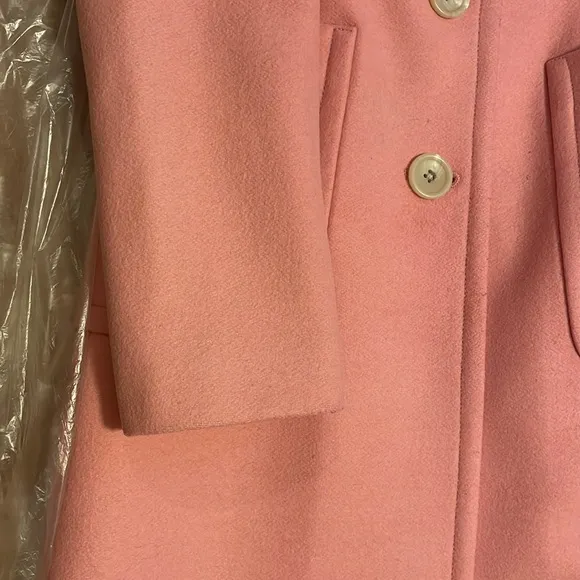 Banana Republic Pink Wool Coat