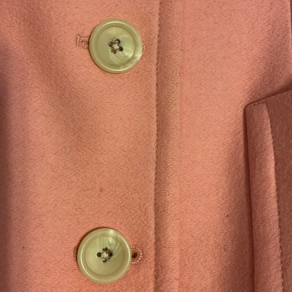 Banana Republic Pink Wool Coat