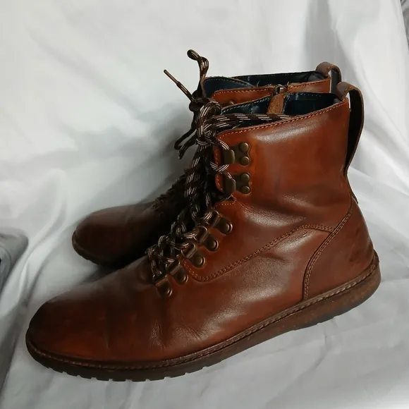 Bar III Men's Brown Leather Boots 10