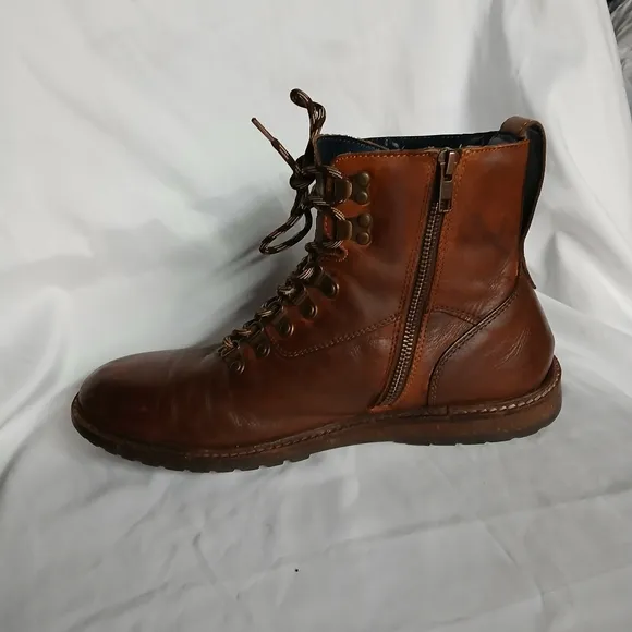 Bar III Men's Brown Leather Boots 10