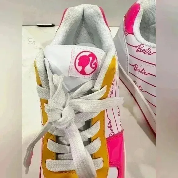 Barbie Tennis Shoes Authentic Barbie Logo Sneakers (Size 9)