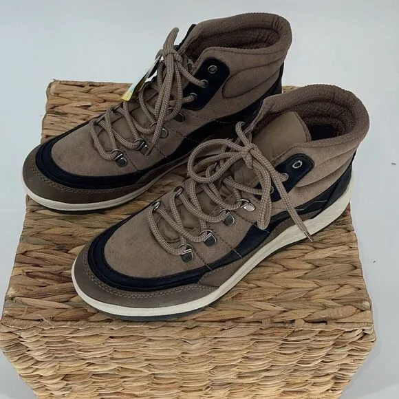 Bare Traps Kamber Lace Up Hiking Boot Taupe Size 10 New