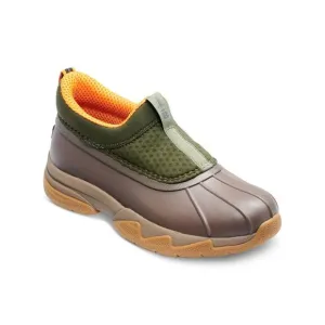 BASS OUTDOOR Womens Gray Waterproof Field Round Toe Slip On Duck Boots 6 M