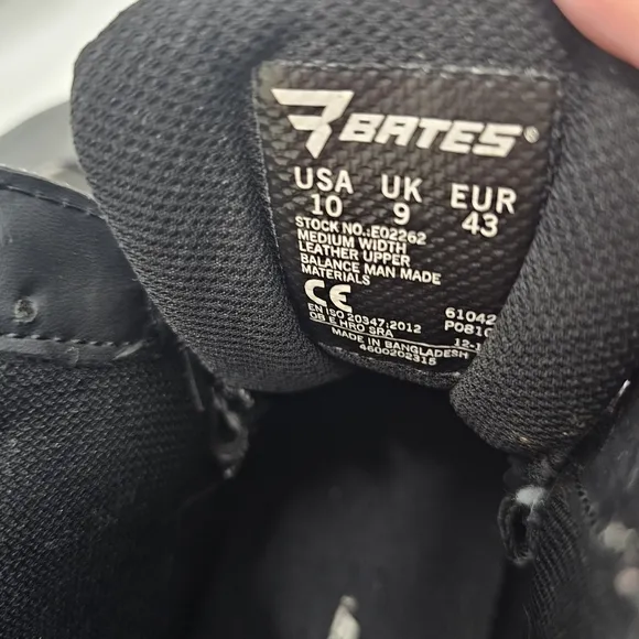 Bates 5&quot; Tactical Sport Boot Men's Size 10