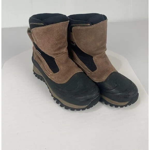Bearpaw Outdoor Boots Mens Overland Waterproof Brown Size 8 Comfort