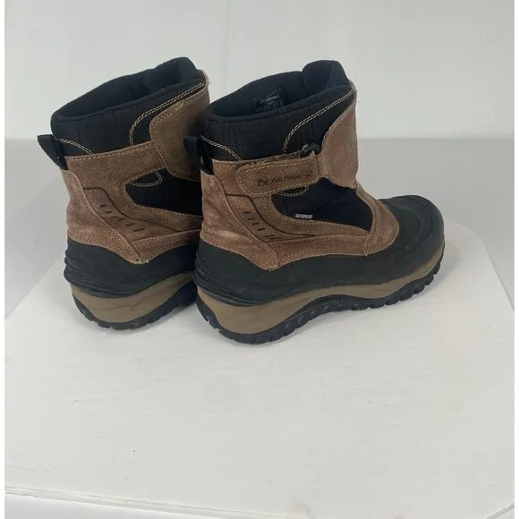 Bearpaw Outdoor Boots Mens Overland Waterproof Brown‎ Size 8 Comfort