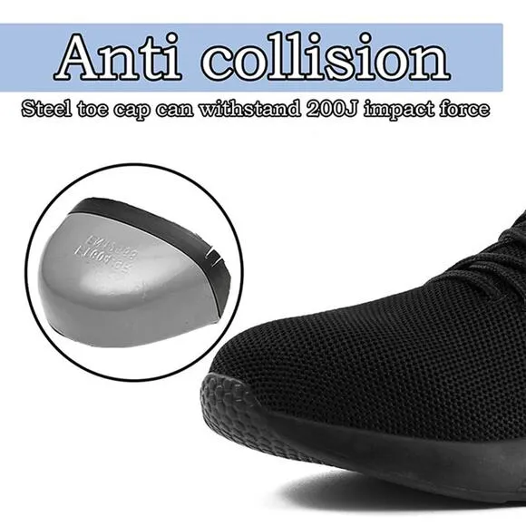 BEVY | SUADEX Lightweight Steel Toe Sneakers SZ 11.5 Women 10 Men  Description: