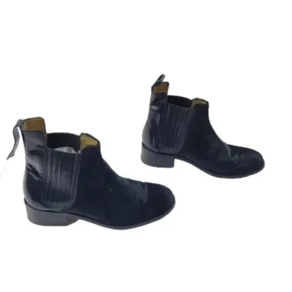 Billy Reid Court Chelsea Calf Leather Pull On Ankle Boot
