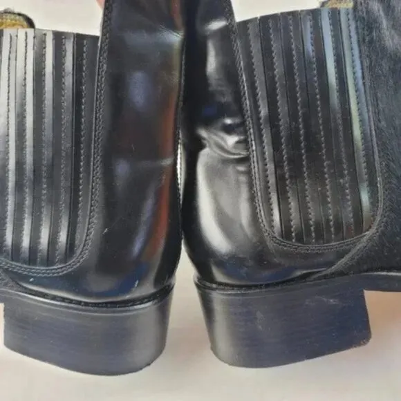 Billy Reid Court Chelsea Calf Leather Pull On Ankle Boot