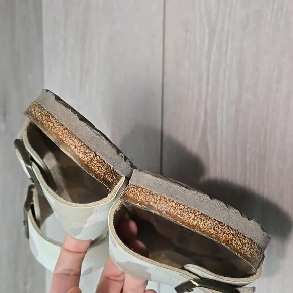 Birkenstock Women Camo Arizona Sandals shoes sz 37/6 Narrow