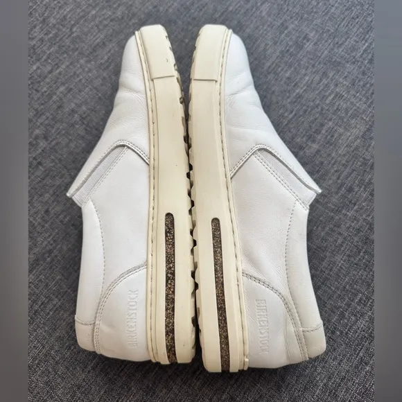 Birkenstock Womens Clog Oswego Leather White Size EU 39 US 8