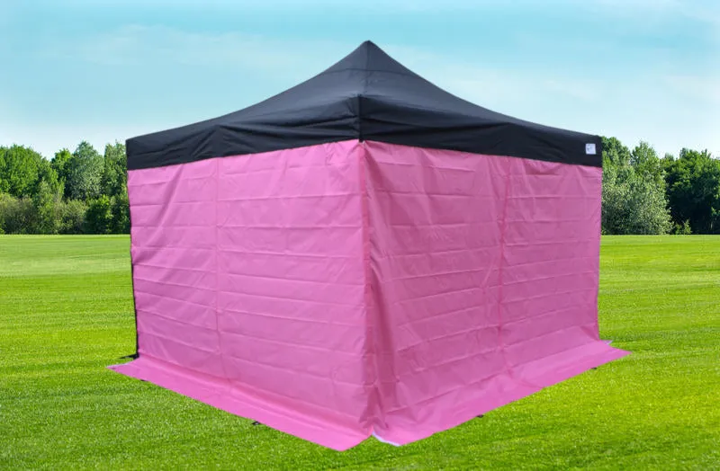 Black & Pink Heavy Duty SHOWSTYLE® Commercial Grade Gazebo 2m x 2m