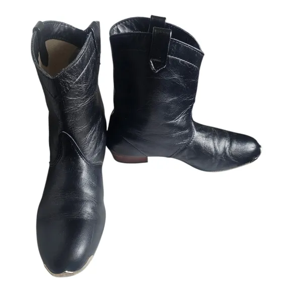 Black Square Dance Boots Women Mitzi Fashion  Size 8