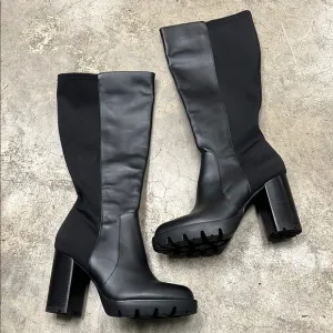 Black Women's High Heel Boots