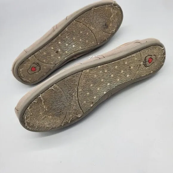 Bob's Skechers Tan Slip On Loafer Women Size 10 Shoes