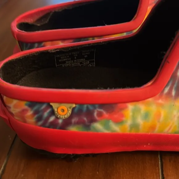 BOGS Woman’s Waterproof Tie-Dye Slip-On Shoes - Multicolor