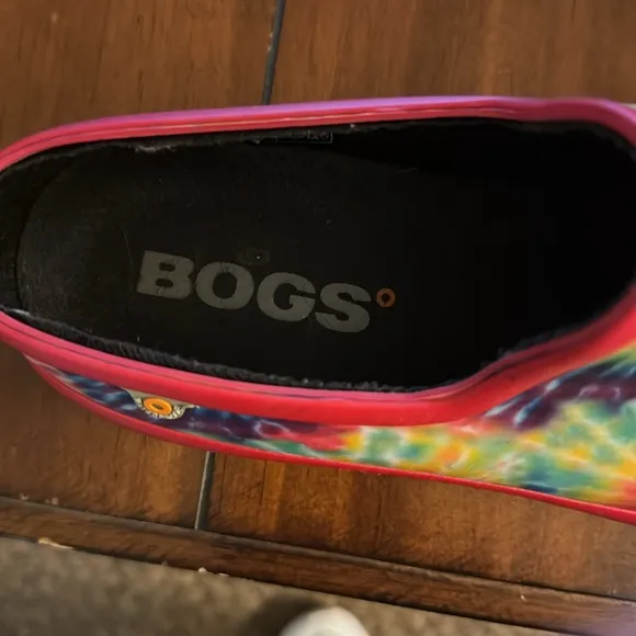 BOGS Woman’s Waterproof Tie-Dye Slip-On Shoes - Multicolor