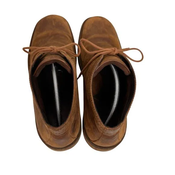 BORN Harrison Brown Leather Chukka Lace-Up Boots Men’s Sz 11.5 Comfort Opanka