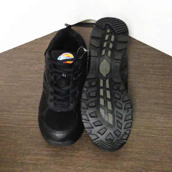 Brand New Dickies Men's Stride Safety Athletic Shoes. Black. Size 7.5 DW3216 F55