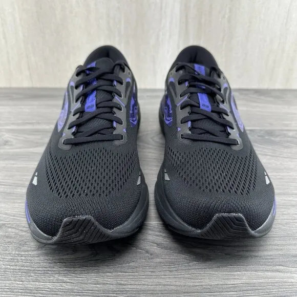 Brooks Adrenaline GTS 23 Size 14 Mens Black Purple Athletic Running Shoes