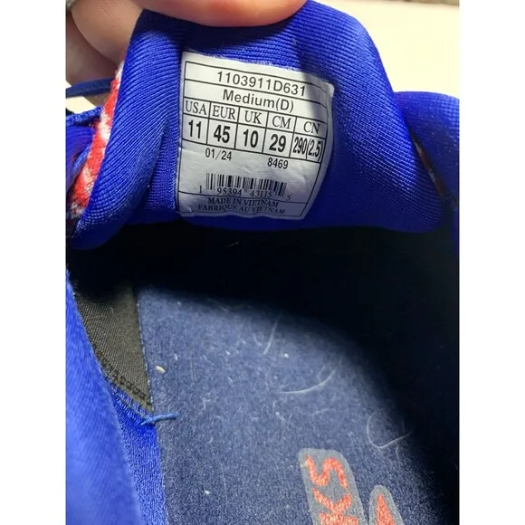 Brooks Adrenaline GTS 23 USA Patriotic Men’s Running Shoes Size 11