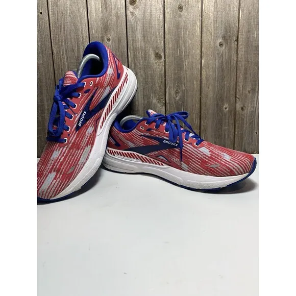 Brooks Adrenaline GTS 23 USA Patriotic Men’s Running Shoes Size 11