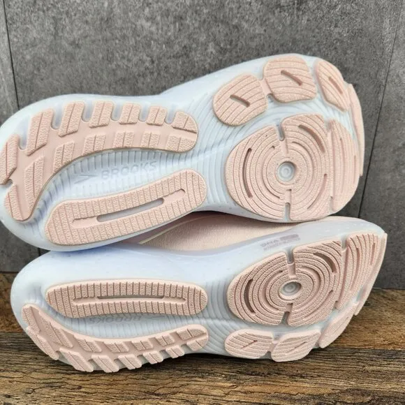 Brooks Glycerin StealthFit 21 Sz 7.5 Womens Pink Marshmallow Running Shoes
