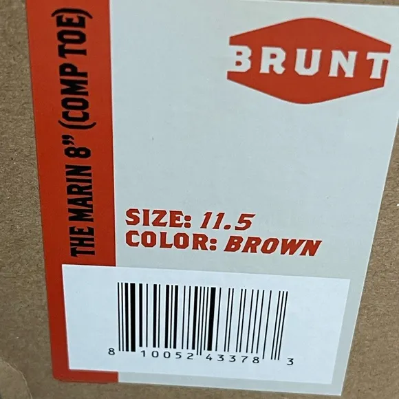Brunt Marin 🇺🇸 NWT Boots men’s size 11.5