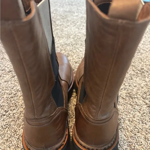 Bueno Giselle Brown Leather Boots