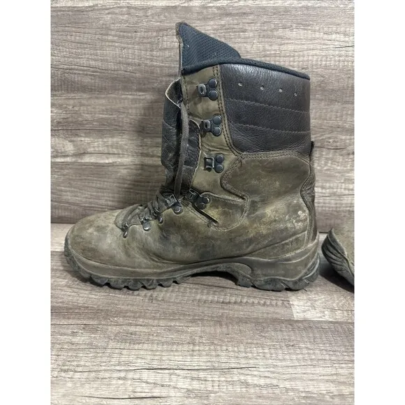 Cabelas Meindl Pflege II Gore Tex Hunting Boots Mens Sz 10 D Brown Hiking Shoes