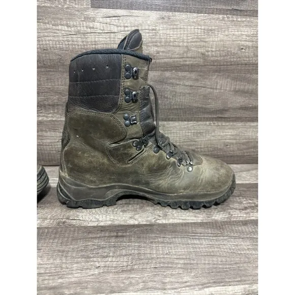 Cabelas Meindl Pflege II Gore Tex Hunting Boots Mens Sz 10 D Brown Hiking Shoes