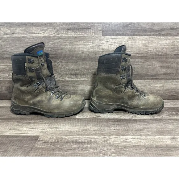 Cabelas Meindl Pflege II Gore Tex Hunting Boots Mens Sz 10 D Brown Hiking Shoes