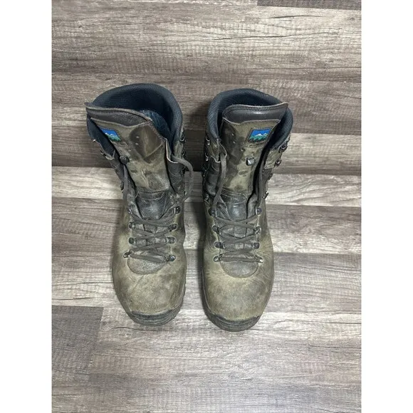 Cabelas Meindl Pflege II Gore Tex Hunting Boots Mens Sz 10 D Brown Hiking Shoes