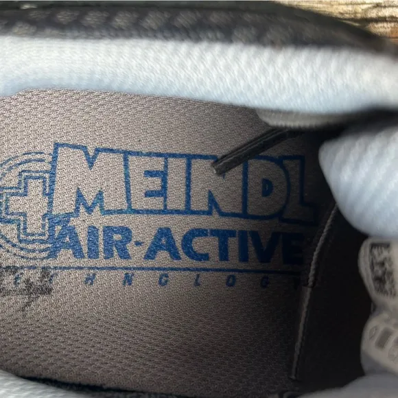 Cabela’s Meindl Pflege II Gortex Women’s Lace Up Gray Leather Hiking Shoes Sz 6