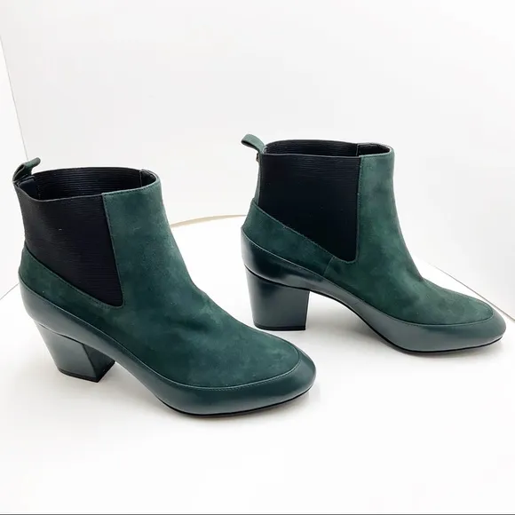 🆕{Calvin Klein}Keelan Leather-Suede Chelsea Boots