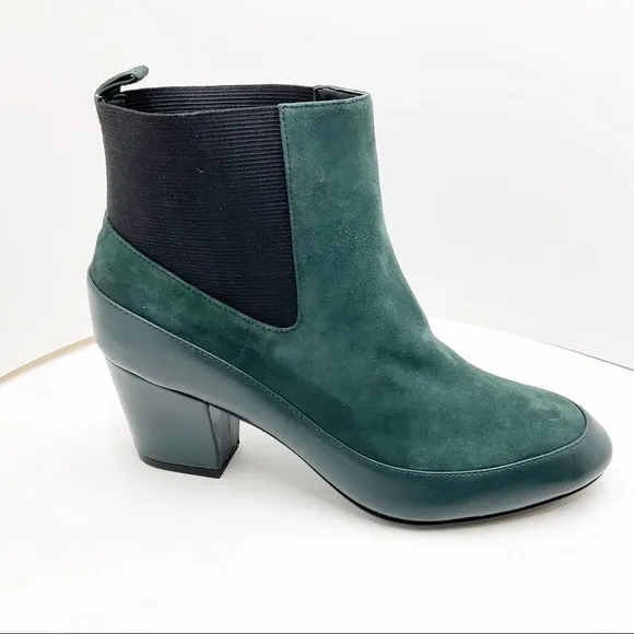 🆕{Calvin Klein}Keelan Leather-Suede Chelsea Boots
