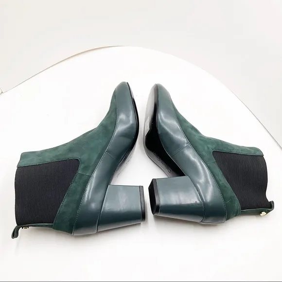 🆕{Calvin Klein}Keelan Leather-Suede Chelsea Boots