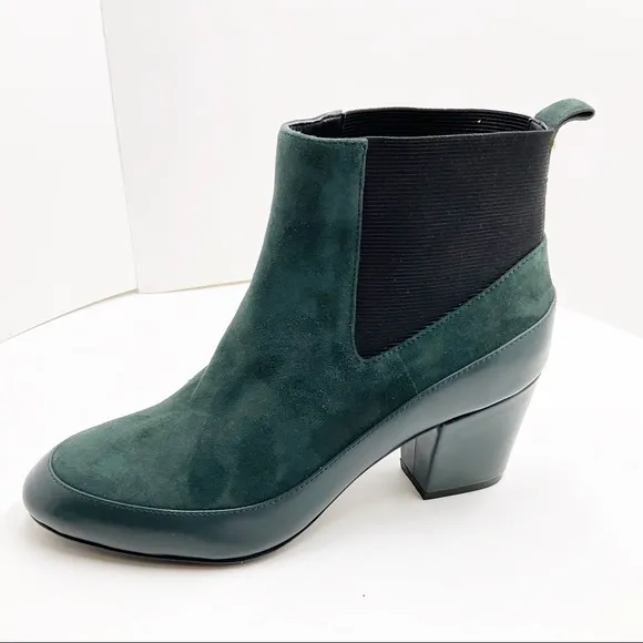 🆕{Calvin Klein}Keelan Leather-Suede Chelsea Boots