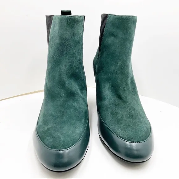 🆕{Calvin Klein}Keelan Leather-Suede Chelsea Boots