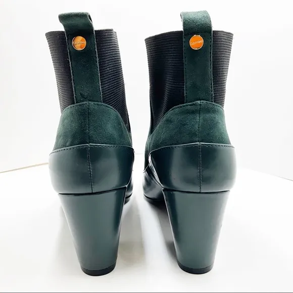 🆕{Calvin Klein}Keelan Leather-Suede Chelsea Boots