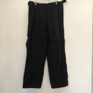Carhartt Duck Lined Black Large Regular Full Snap Away Work Pants